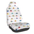 thumbnail image 1 of Fuzoiu Color Ships Print Elastic Car Seat Covers, Seat Cover Protector,Universal Fit Interior Covers for Most Cars,Washable Seat Cover Non Slip for SUV,Sedan,Van, 1 of 5