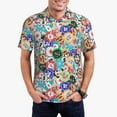 thumbnail image 1 of Fuzoiu Colored Casino Chips Print Men's Polo Shirts Short Sleeve,Golf Shirts for Men,Mens Golf Shirt Moisture Wicking Quick-Dry-4X-Large, 1 of 6