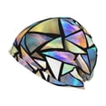 thumbnail image 1 of Fuzoiu Colored Glass Print Winter Beanie Hat for Men & Women,Warm Knit Cap,Women Windproof Watch Hat,Knit Warm Unisex Beanie, 1 of 7