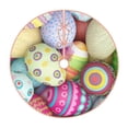 thumbnail image 1 of Fuzoiu Colorful Easter Eggs Print Christmas Tree Skirt,Xmas Christmas Decorations,Xmas Tree Mat for Farmhouse Holiday New Years Home Party Decor Tree Rugs-48", 1 of 6