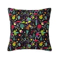 thumbnail image 1 of Fuzoiu Colorful Geometric Figures Print Square Pillow Cover,Hidden Zipper Design,Luxury Square Pillow Case, Throw Pillow,Couch Cushion-22"x22", 1 of 7