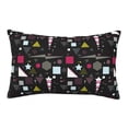 thumbnail image 1 of Fuzoiu Colorful Geometry Print Fuzzy Pillowcases, Super Soft Pillow Case Cover with Zipper for Bedroom, Sofa, Couch,Cozy Pillow Shams for All Seasons-14"x20", 1 of 6