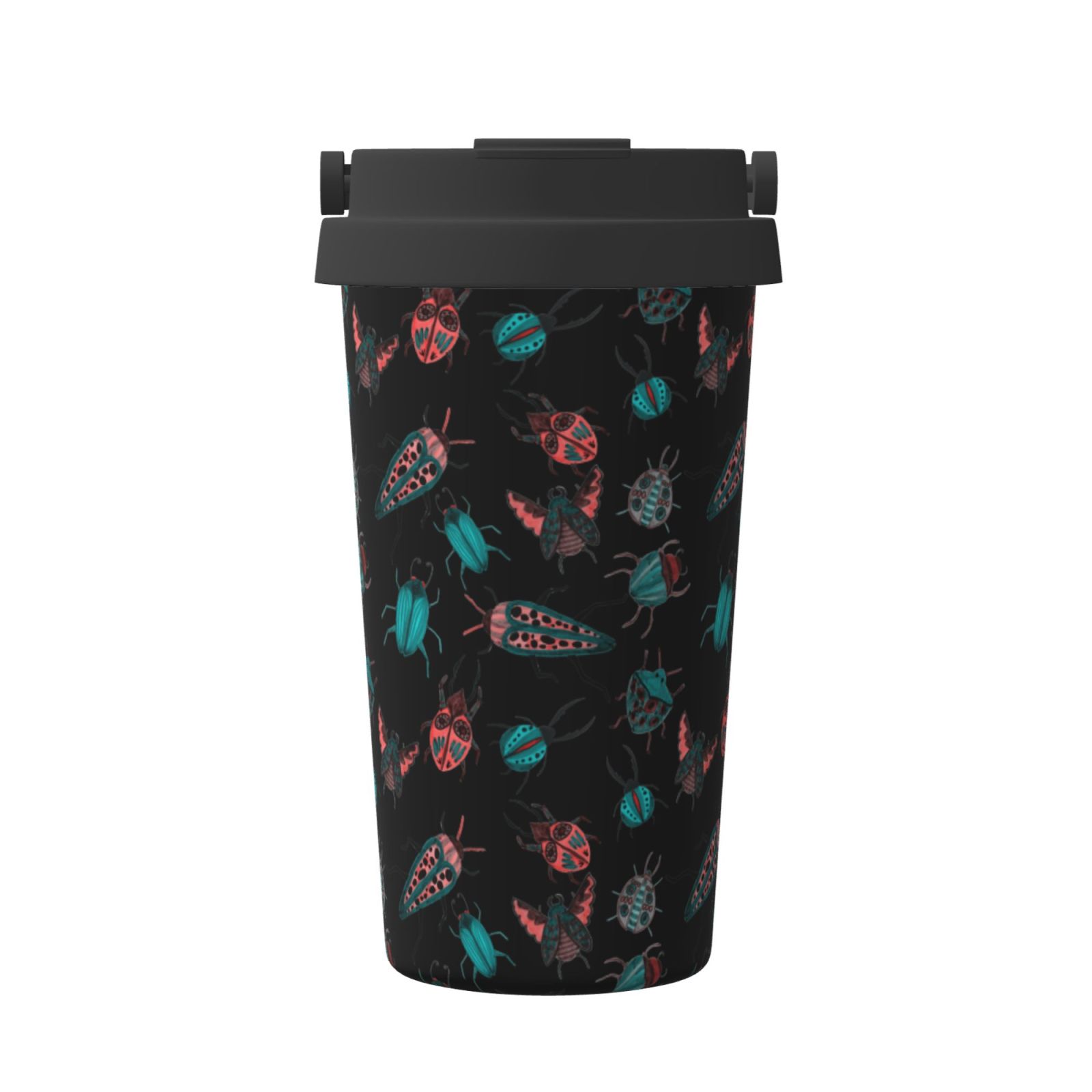 Fuzoiu Colorful Insect Print Stainless Steel Travel Mug,Vacuum ...