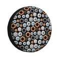 thumbnail image 1 of Fuzoiu Colorful Screws Print Universal Spare Tire Cover with Buckle Strap, Waterproof Wheel Covers for Jeep, Trailer, RV, Truck and All Car-14 inch, 1 of 6