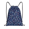 thumbnail image 1 of Fuzoiu Colorful Stars Print Drawstring Backpack for Gym, Travel, Yoga,Sports Sackpack String Bag for Women Men-Medium, 1 of 6