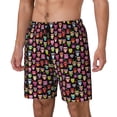 thumbnail image 1 of Fuzoiu Colourfull Owl Print Men's Swim Shorts,Quick-Dry Double-Layer Swim Trunks,Board Trunks,Beach Shorts Swimwear Bathing Suits-XX-Large, 1 of 6