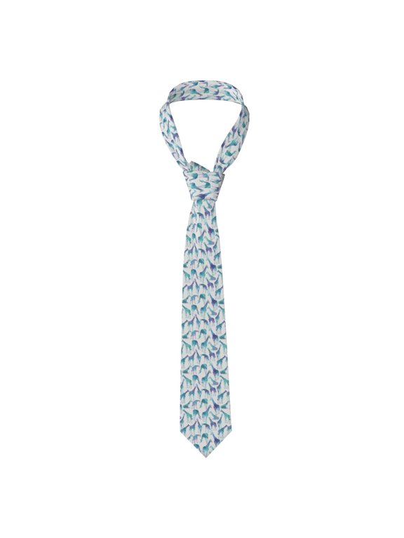 Cool Giraffe Print Men's Necktie,Business Necktie,Mens Ties for Business Wedding Graduation