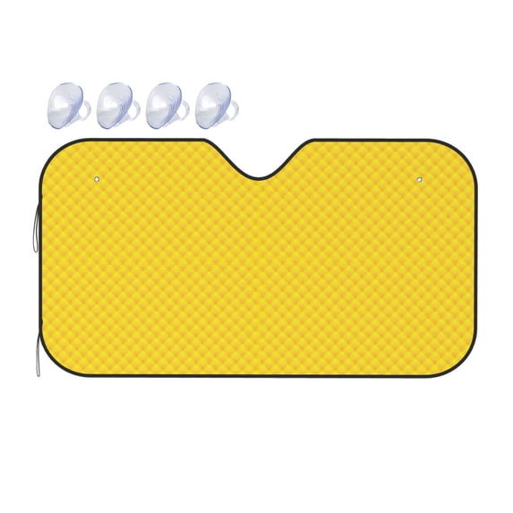 Fuzoiu Corn 3 Print Car Windshield Sunshade,Foldable Reflective Sun ...
