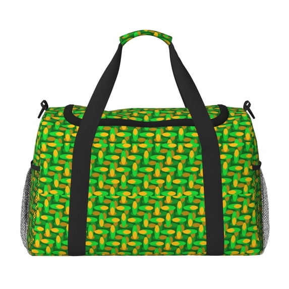 Fuzoiu Corn 4 Print Travel Duffle Bag,Carry On Tote Bags,Duffel Bag,Sport Gym Bag, Hospital Bag for Labor and Delivery, Overnight Bag,Luggage Bag