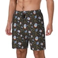 thumbnail image 1 of Fuzoiu Cosmic Print Men's Swim Shorts,Quick-Dry Double-Layer Swim Trunks,Board Trunks,Beach Shorts Swimwear Bathing Suits-Medium, 1 of 6