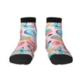 thumbnail image 1 of Fuzoiu Cupcakes and Donuts Print Adult Socks, Crew Moisture-wicking Socks, Unisex Cushion Crew Socks,Casual Sports Ankle Socks, 1 of 7