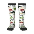 thumbnail image 1 of Fuzoiu Cute Dinosaurs Print Adult Stockings,Crew Socks,Unisex Fashion Socks, Casual Sports Socks,Comfortable Crew Socks for Everyday Wear and Sports, 1 of 6