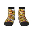 thumbnail image 1 of Fuzoiu Cute Dog Print Adult Socks, Crew Moisture-wicking Socks, Unisex Cushion Crew Socks,Casual Sports Ankle Socks, 1 of 7