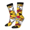 thumbnail image 1 of Fuzoiu Cute Dog Print Athletic Crew Socks for Men & Women,Casual Crew Socks,Above Ankle Crew Socks for Business, Casual, 1 of 6