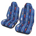 thumbnail image 1 of Fuzoiu Cute Fish Print Seat Covers Set, Car Seat Covers Front Seats, Car Seat Protector, Car Seat Cushion, Seat Covers Carseat Cover Universal Fit for Most Cars, 1 of 7