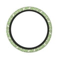 thumbnail image 1 of Fuzoiu Cute Frog Print Elastic Stretch Steering Wheel Cover, Universal 15 Inch Automotive Steering Wheel Cover, Anti-Slip Sweat Absorption Universal Car Accessories for Women Men, 1 of 6