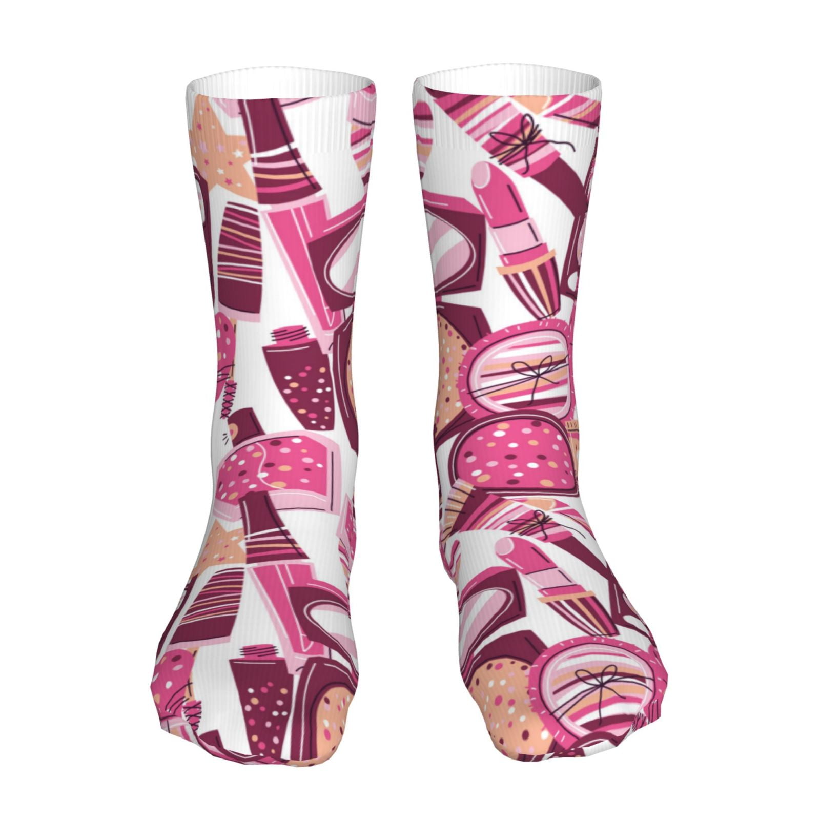 BEARPAW 5 Pair Pack Super Soft Crew Socks With Scallop Edge