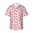 thumbnail image 1 of Fuzoiu Cute Pig Nose Print Hawaiian Shirt for Men, Summer Beach Casual Short Sleeve Button Down Shirts, Men’s Beach Summer Shirts with Pocket,Medium, 1 of 7