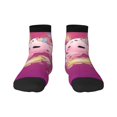thumbnail image 1 of Fuzoiu Cute Pink Axolotl A Print Adult Socks, Crew Moisture-wicking Socks, Unisex Cushion Crew Socks,Casual Sports Ankle Socks, 1 of 7