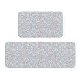thumbnail image 1 of Fuzoiu Cute Rabbit Print Kitchen Floor Mat 2 Sets,Kitchen Rugs and Mats,,Non Skid Waterproof Kitchen Floor Mat for Kitchen,Home Office,Sink,Laundry, 1 of 6