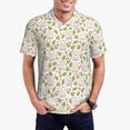 thumbnail image 1 of Fuzoiu Cute Rabbit Print Men's Polo Shirts Short Sleeve,Golf Shirts for Men,Mens Golf Shirt Moisture Wicking Quick-Dry-Medium, 1 of 6