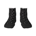 thumbnail image 1 of Fuzoiu Cute Skull Print Adult Socks, Crew Moisture-wicking Socks, Unisex Cushion Crew Socks,Casual Sports Ankle Socks, 1 of 7