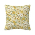 thumbnail image 1 of Fuzoiu Cute Sunflower Print Square Pillow Cover,Hidden Zipper Design,Luxury Square Pillow Case, Throw Pillow,Couch Cushion-20"x20", 1 of 7
