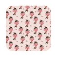 thumbnail image 1 of Fuzoiu Dachshund Dog Heart Print Leather Coasters Set,Drink Coasters Set of 6,for Tabletop Protection, Durable PVC Coasters,Home Décor and Housewarming Gift,Square, 1 of 7