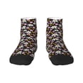 thumbnail image 1 of Fuzoiu Daisies Flowers Print Adult Socks, Crew Moisture-wicking Socks, Unisex Cushion Crew Socks,Casual Sports Ankle Socks, 1 of 7