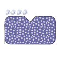 thumbnail image 1 of Fuzoiu Daisies Flowers Print Car Windshield Sunshade,Foldable Reflective Sun Visor,Windshield Sun Shade,UV Rays Sun Visor Shade,Auto Front Sun Shield Shade-Small, 1 of 8
