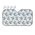 thumbnail image 1 of Fuzoiu Daisies Flowers Print Car Windshield Sunshade,Foldable Reflective Sun Visor,Windshield Sun Shade,UV Rays Sun Visor Shade,Auto Front Sun Shield Shade-Small, 1 of 8