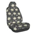 thumbnail image 1 of Fuzoiu Daisies Flowers Print Elastic Car Seat Covers, Seat Cover Protector,Universal Fit Interior Covers for Most Cars,Washable Seat Cover Non Slip for SUV,Sedan,Van, 1 of 5