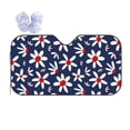thumbnail image 1 of Fuzoiu Daisy Flowers Print Car Windshield Sun Shade,Block Uv Rays Sunshade,Foldable Front Window Sun Visor Protector for Car,SUV,Truck-Keep Vehicle Cool-Daisy Flowers, 1 of 8