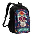 thumbnail image 1 of Fuzoiu Dead Day Party Print USB Backpack with Charging Port,Laptop Backpack,Business Travel Durable Laptops Backpack, for School, Work, Travel & Outdoor Activities, 1 of 7