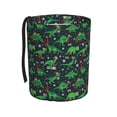 thumbnail image 1 of Fuzoiu Dino Christmas Party Print Car Trash Can,Leakproof Car Trash Can,Hanging Garbage Bin,Vehicle Trash Can, Suitable for Sedans, SUVs, MPVs & Trucks, 1 of 7