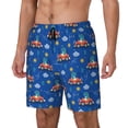 thumbnail image 1 of Fuzoiu Dinosaur Driving Print Men's Swim Shorts,Quick-Dry Double-Layer Swim Trunks,Board Trunks,Beach Shorts Swimwear Bathing Suits-Medium, 1 of 6