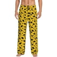 thumbnail image 1 of Fuzoiu Dinosaur Print Men's Pajama Pants,Lounge Pants for Men,Lounge PJ Bottoms,Sleepwear Pants with Drawstring Pockets -Medium, 1 of 6