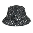 thumbnail image 1 of Fuzoiu Dog Paw Print Reflective Bucket Hat,Outdoor Hat for Men and Women,Bucket Hat for Travel Fishing Hunting Summer Camp, 1 of 6