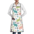 thumbnail image 1 of Fuzoiu Easter Rabbit Print Kitchen Cooking Aprons,Kitchen Cooking BBQ Aprons,Chef Apron with 2 Pockets for Men Women,Art Aprons for Painting Pottery Ceramics, 1 of 7