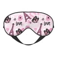 thumbnail image 1 of Fuzoiu Eiffel Tower and Butterflies Print Sleep Masks,Eye Masks with Adjustable Strap for Sleeping,Night Eye Shade for Women Men,Eye Cover for Full Night's Sleep, Travel and Nap, 1 of 7