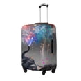 thumbnail image 1 of Fuzoiu Elephant Fireworks Celebration Print Suitcase Cover,Washable Luggage Covers for Suitcase,Elastic Luggage Protector Cover,Scratch Resistant Travel Suitcase Covers-Small, 1 of 7
