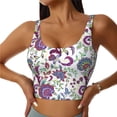 thumbnail image 1 of Fuzoiu Fairy Flower Print Women's Sports Vest,U-Back Sports Tank,Gym Vests,Athletic Sleeveless Shirts,Exercise Undershirts,Yoga, Gym, and Dance Wear-XX-Large, 1 of 8
