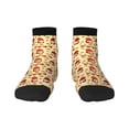 thumbnail image 1 of Fuzoiu Fall Gnomes Print Adult Socks, Crew Moisture-wicking Socks, Unisex Cushion Crew Socks,Casual Sports Ankle Socks, 1 of 7