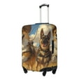 thumbnail image 1 of Fuzoiu Farm Corgi German Shepherd Print Suitcase Cover,Washable Luggage Covers for Suitcase,Elastic Luggage Protector Cover,Scratch Resistant Travel Suitcase Covers-X-Large, 1 of 7