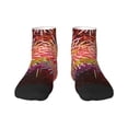thumbnail image 1 of Fuzoiu Fireworks Print Adult Socks, Crew Moisture-wicking Socks, Unisex Cushion Crew Socks,Casual Sports Ankle Socks, 1 of 7