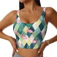 thumbnail image 1 of Fuzoiu Flamingo Print Women's Sports Vest,U-Back Sports Tank,Gym Vests,Athletic Sleeveless Shirts,Exercise Undershirts,Yoga, Gym, and Dance Wear-XX-Large, 1 of 8