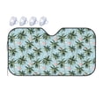 thumbnail image 1 of Fuzoiu Flamingos And Palms Print Car Windshield Sunshade,Foldable Reflective Sun Visor,Windshield Sun Shade,UV Rays Sun Visor Shade,Auto Front Sun Shield Shade-Small, 1 of 8