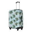 thumbnail image 1 of Fuzoiu Flamingos And Palms Print Suitcase Cover,Washable Luggage Covers for Suitcase,Elastic Luggage Protector Cover,Scratch Resistant Travel Suitcase Covers-Medium, 1 of 7