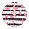 thumbnail image 1 of Fuzoiu Flamingos Print Christmas Tree Skirt,Xmas Christmas Decorations,Xmas Tree Mat for Farmhouse Holiday New Years Home Party Decor Tree Rugs-48", 1 of 6