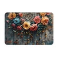 thumbnail image 1 of Fuzoiu Floral Dreamcatcher Elegance Print Door Mat Outdoor Indoor Welcome Mats, Front Doormat,Flannel Non Slip Durable Entrance Rugs for Front Door, Inside Outside Entry, Porch, Resist Dirt,16x24in, 1 of 7